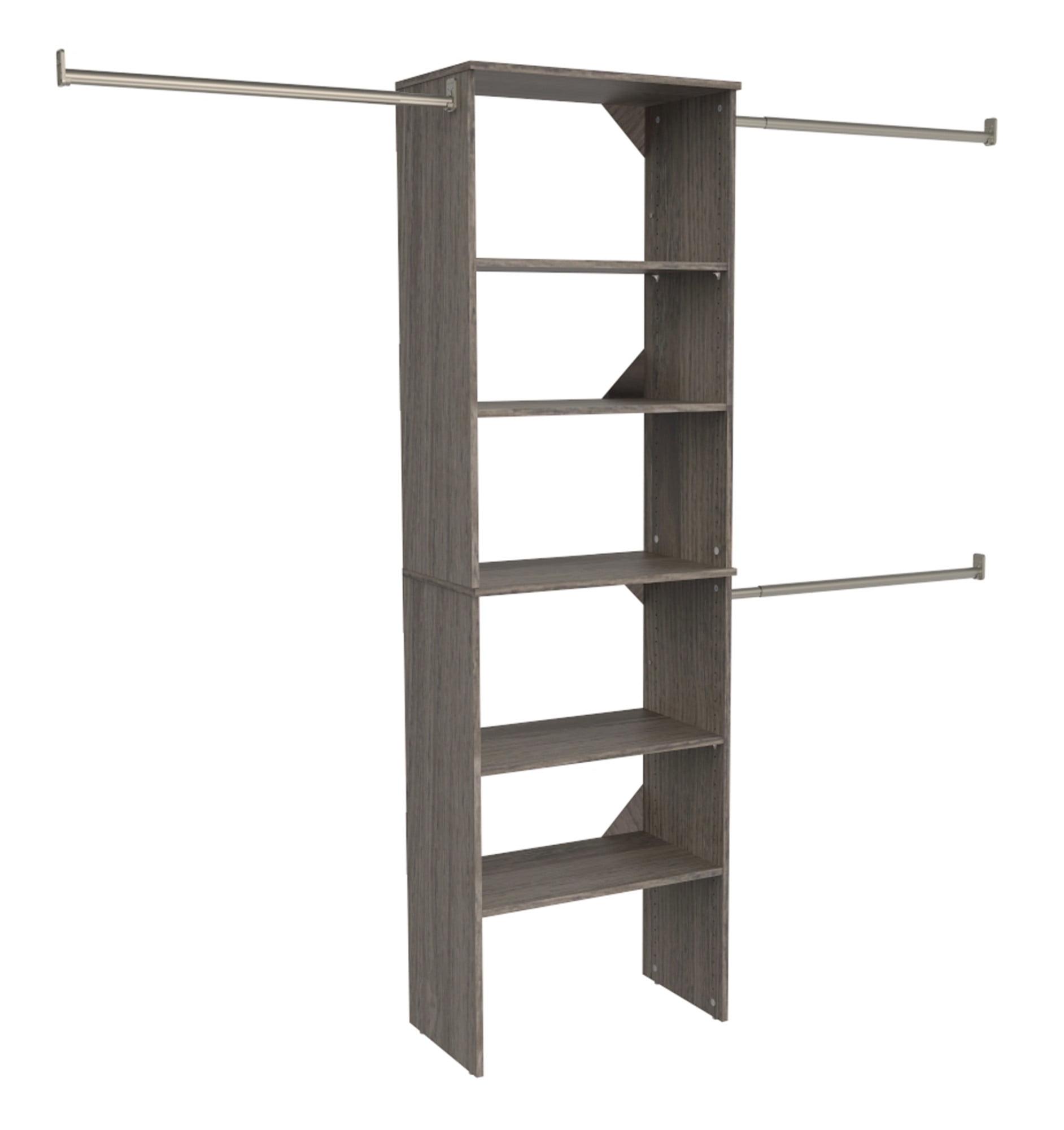 SuiteSymphony 60" W - 120" W Closet System Starter Kit