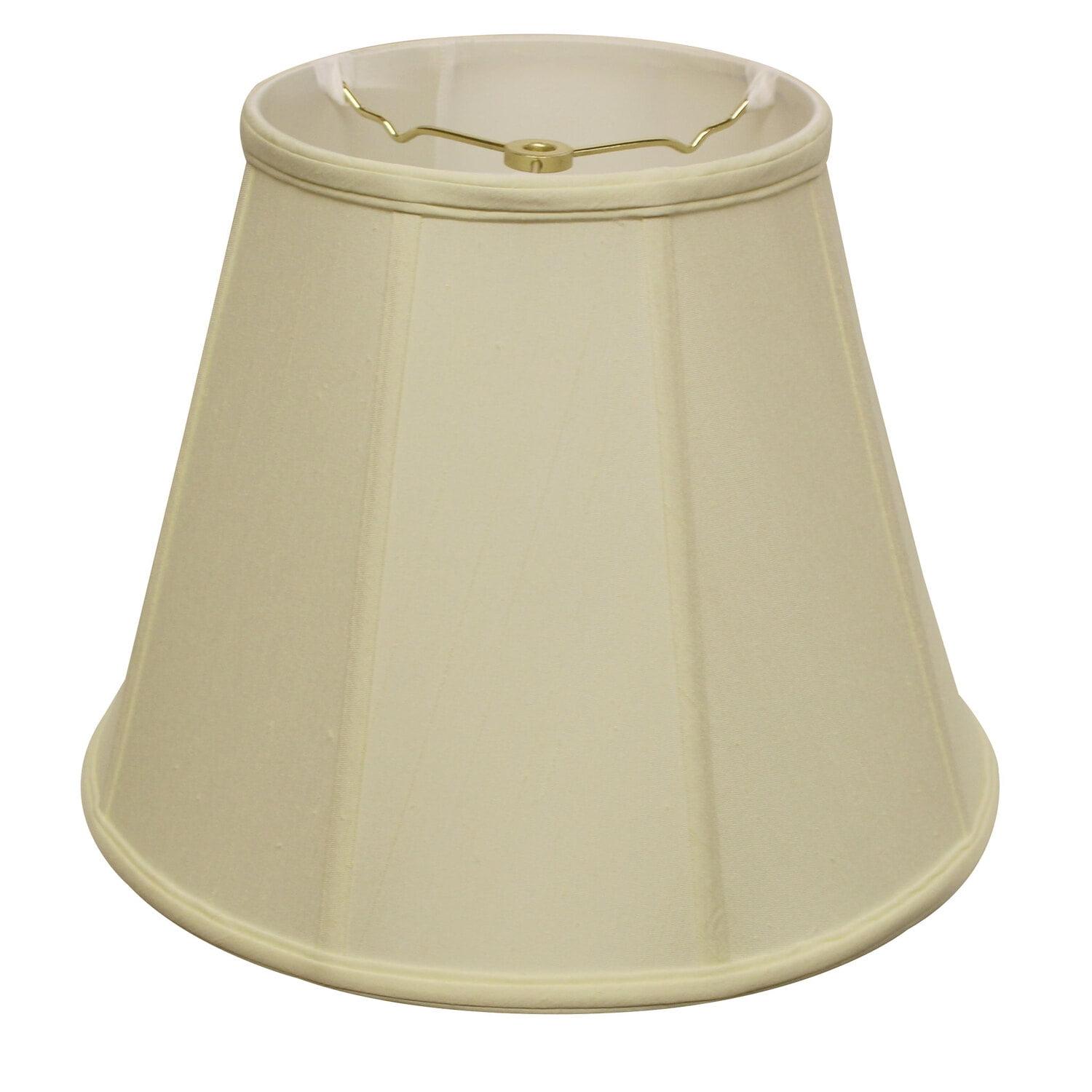 Cloth & Wire Slant Deep Empire Softback Lampshade with Washer Fitter