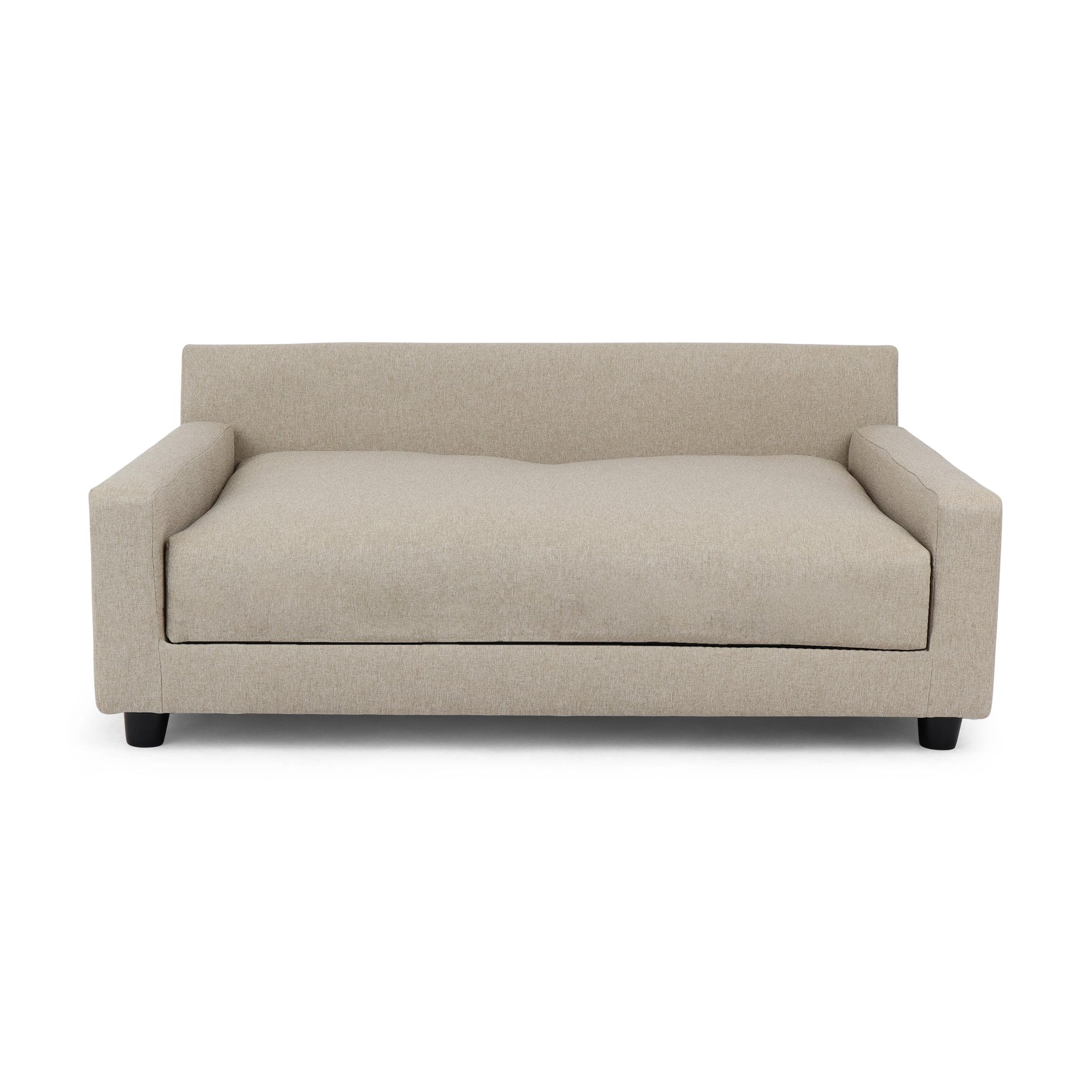 Club Nine Pets Metro Orthopedic Dog Sofa Bed - Oatmeal - L