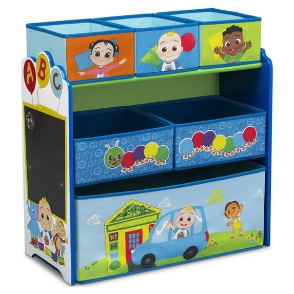 Cocomelon Design & Store 6 Bin Toy Storage Organizer - Greenguard Gold Certified