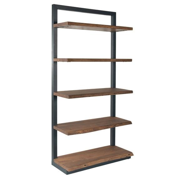 75&#34; Sequoia Bookcase Brown - Treasure Trove Accents