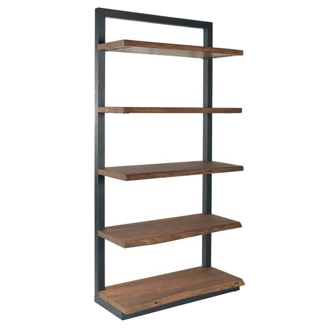 75&#34; Sequoia Bookcase Brown - Treasure Trove Accents