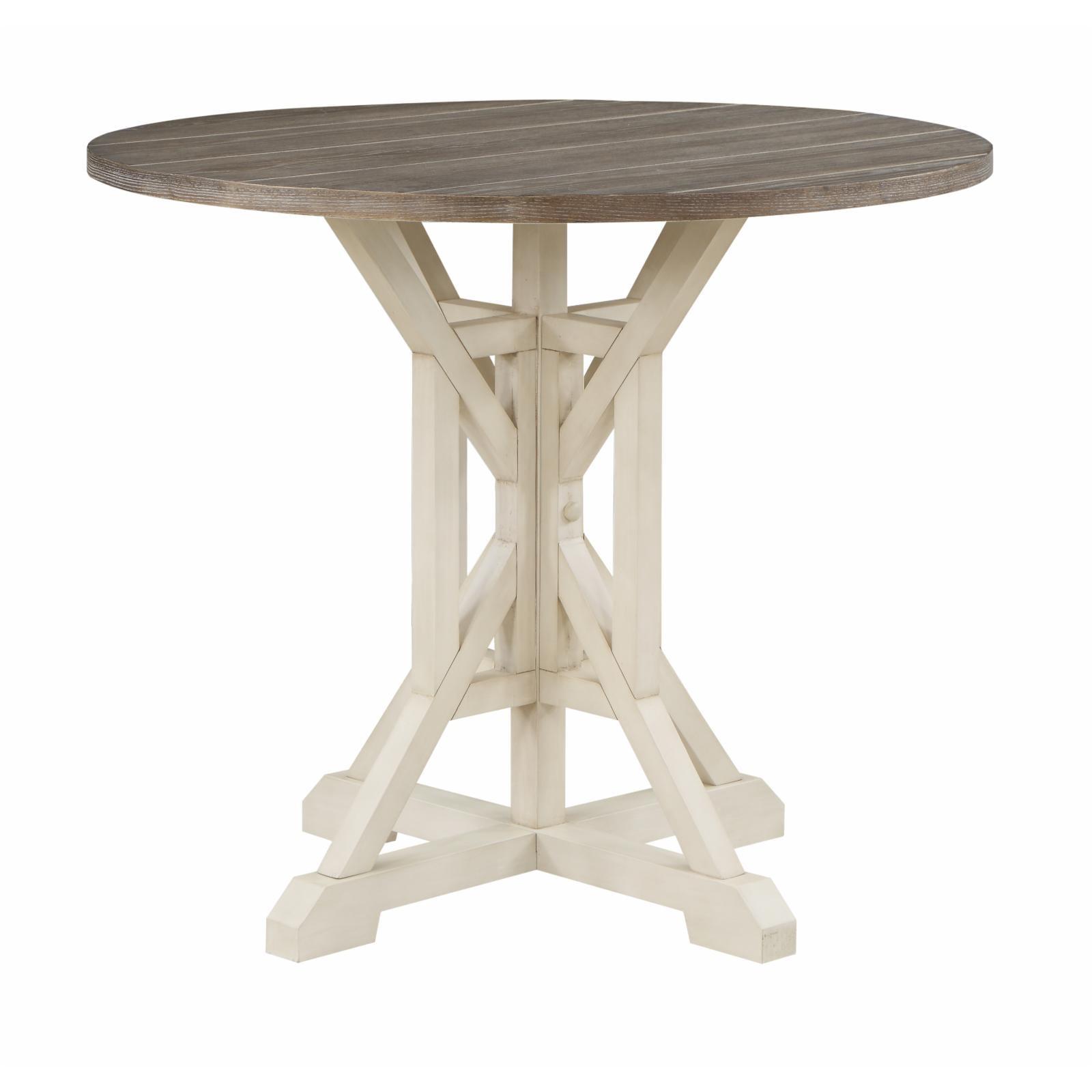 Bar Harbor Cream Transitional Round Counter Height Dining Table