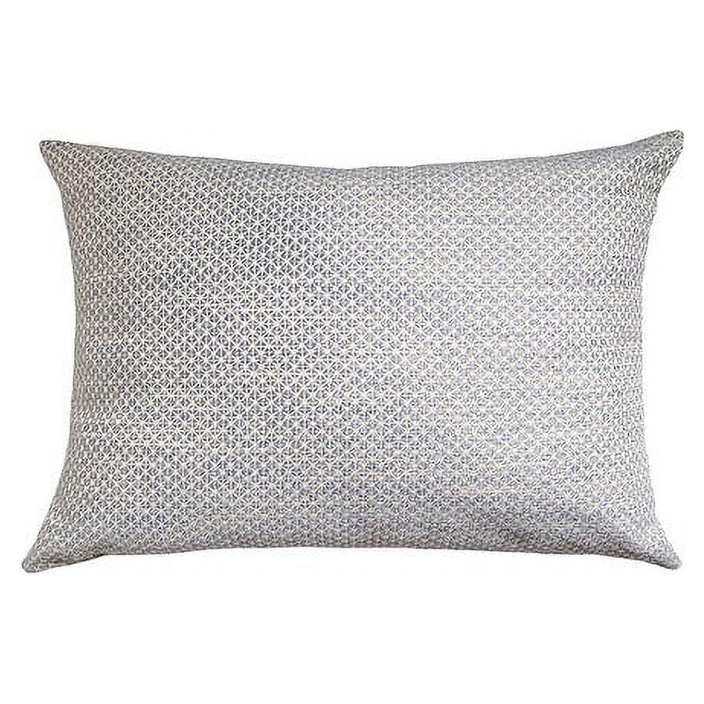 Coastal Breeze Indigo Blue Indoor Outdoor Pillow