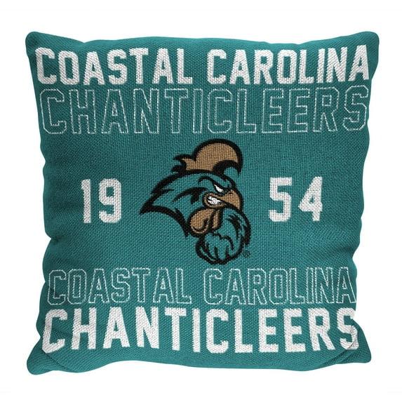 Northwest NCAA Collegiate Stacked Throw Pillow, College Fan Decor, 20x20 Inches