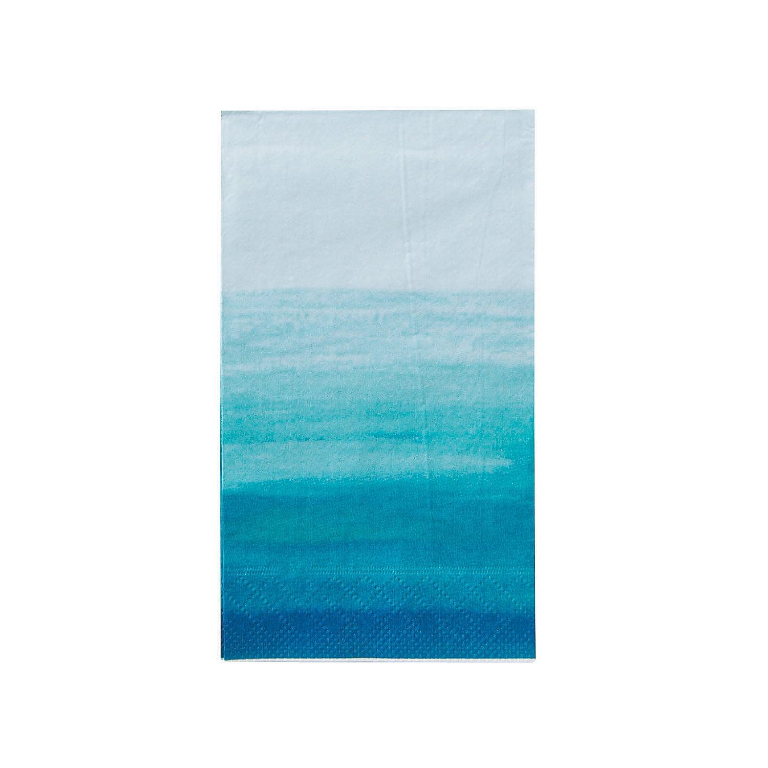 Coastal Seaside Dinner Napkins - Party Supplies - 16 Pieces