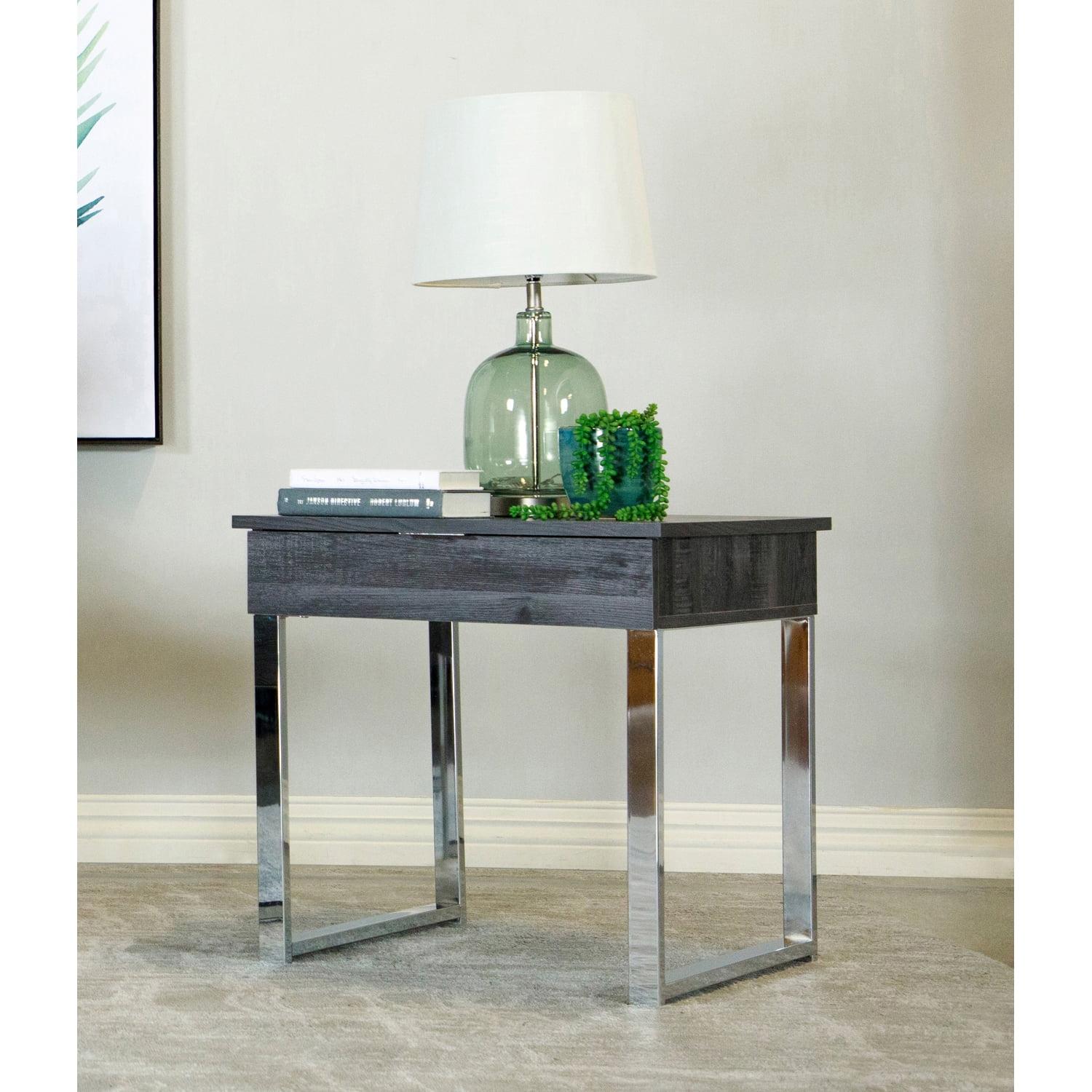 Karsheen Sled End Table with Storage