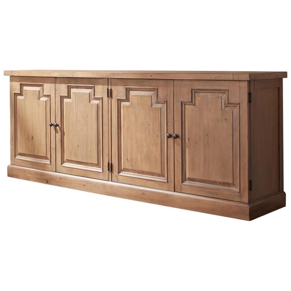 Coaster Florence 4-door Farmhouse Wood Sideboard in Brown
