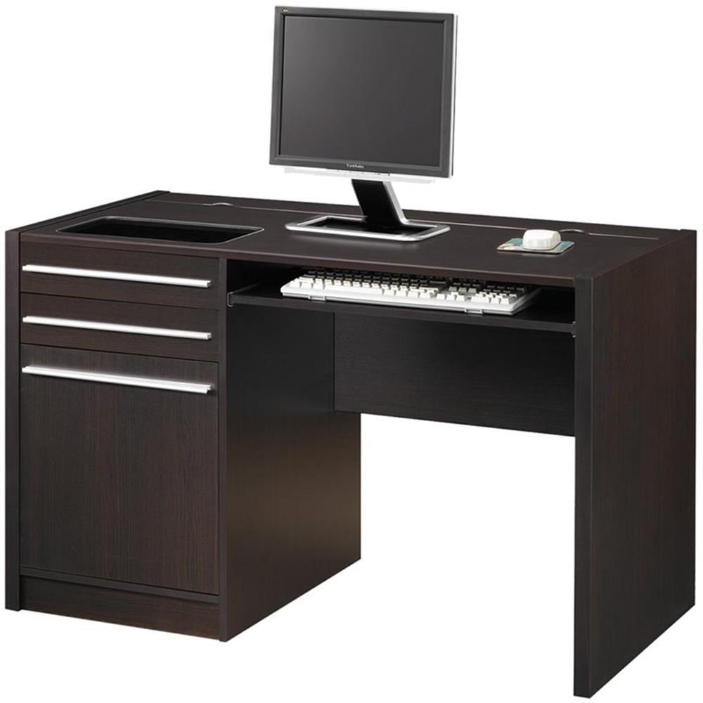 Halston 2 Drawer Office Desk Cappuccino - Coaster