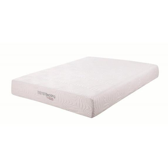 Key California King Memory Foam Mattress White