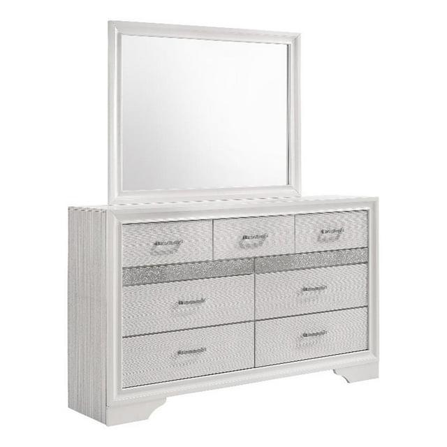 Coaster Miranda 7-drawer Wood Dresser with Mirror White