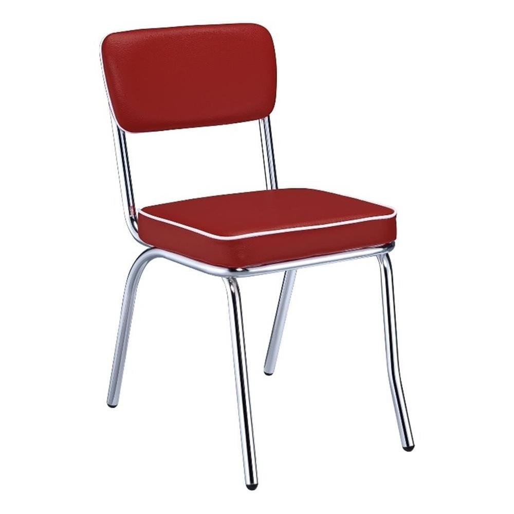 Newline Retro Upholstered Dining Side Chair (Set Of 2)