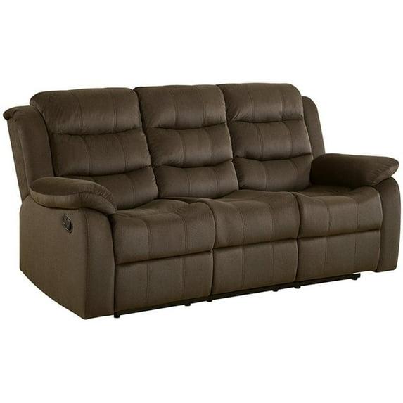 Rodman Pillow Top Arm Motion Sofa Olive Brown