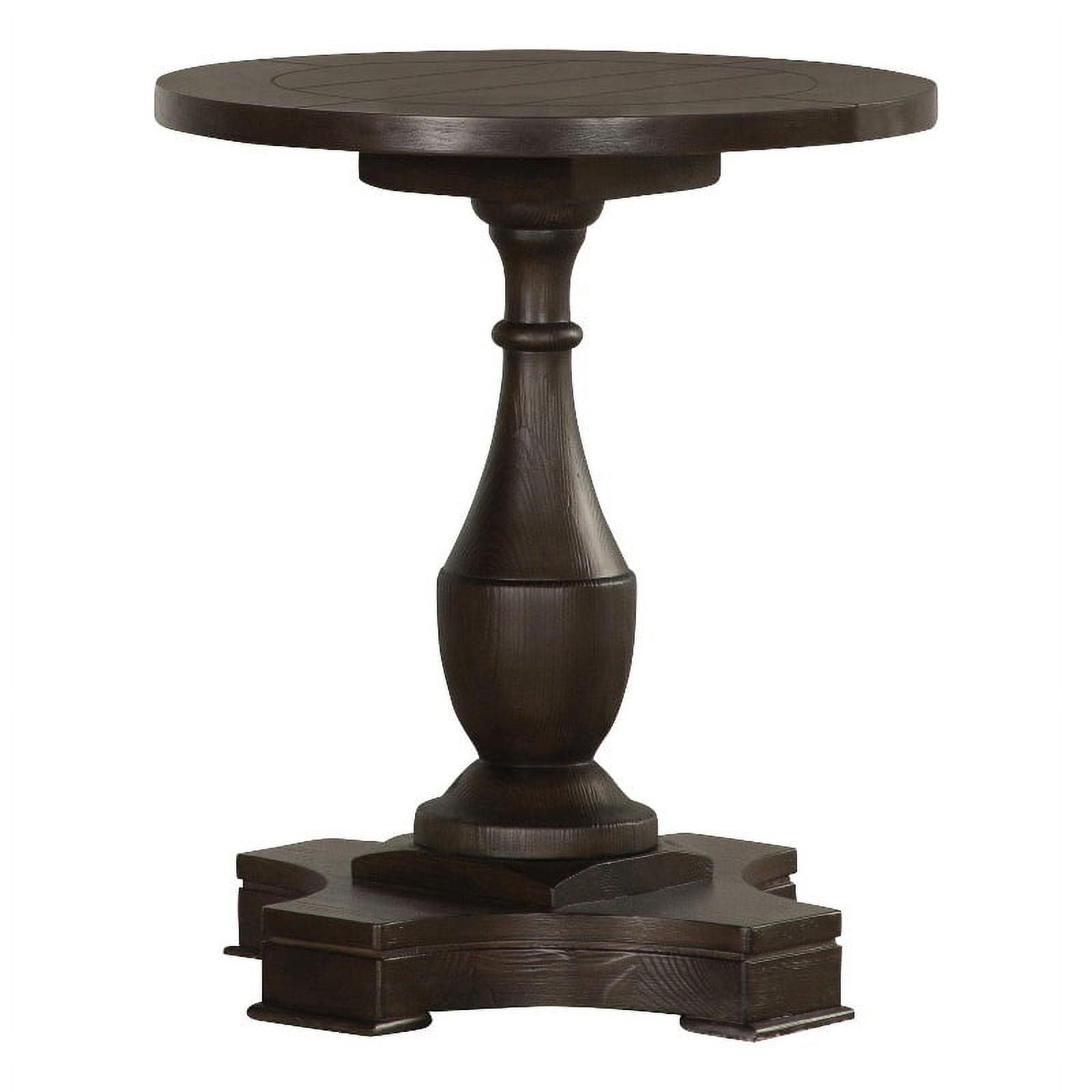 Morello Pedestal End Table