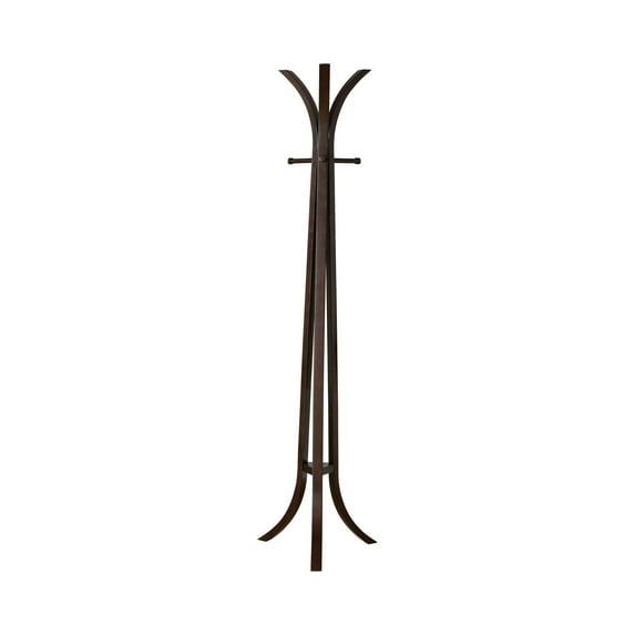 Coat Rack with 6 Hooks Cappuccino