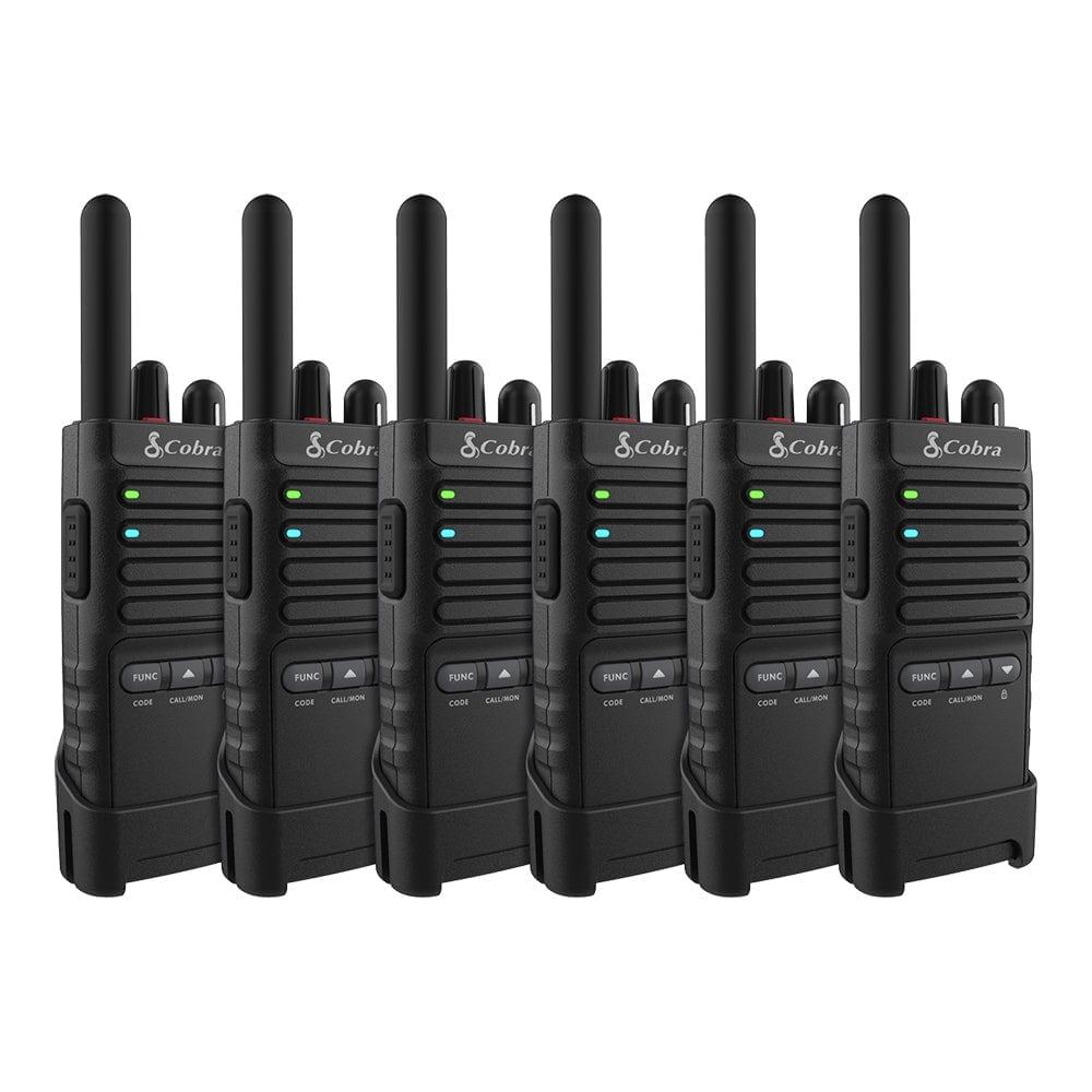 Cobra PX650 Pro Business 42-Mile-Range 2-Way Radios (6 Pack) in Black