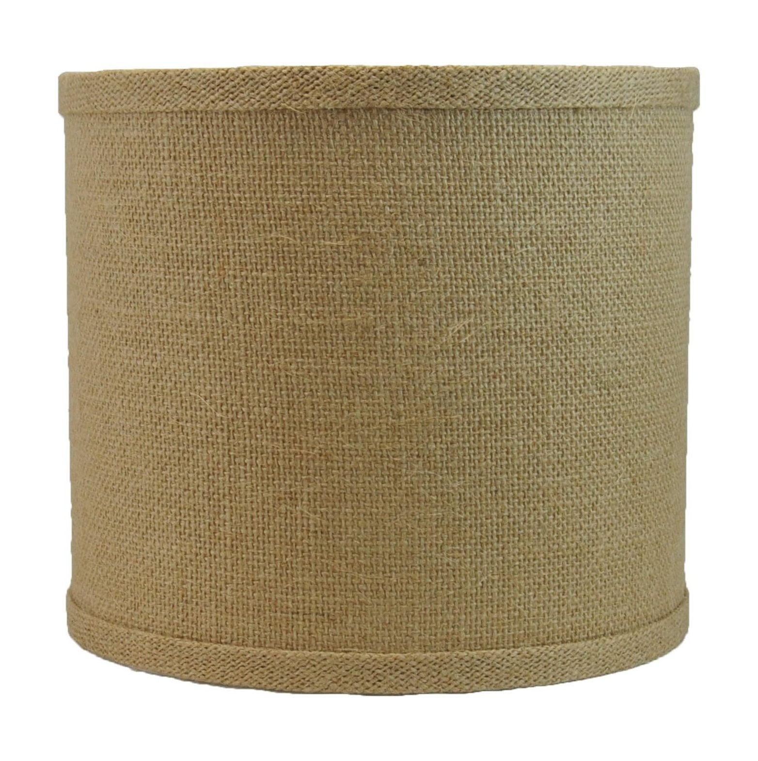 Ganya Burlap Drum Lamp Shade