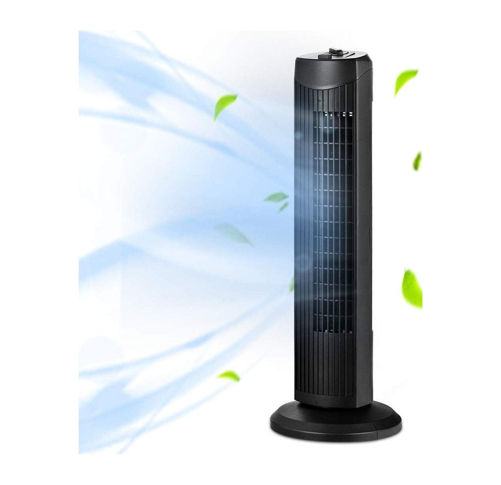 Fantask 35W 28''Oscillating Tower Fan 3 Wind Speed Quiet Bladeless Cooling Room