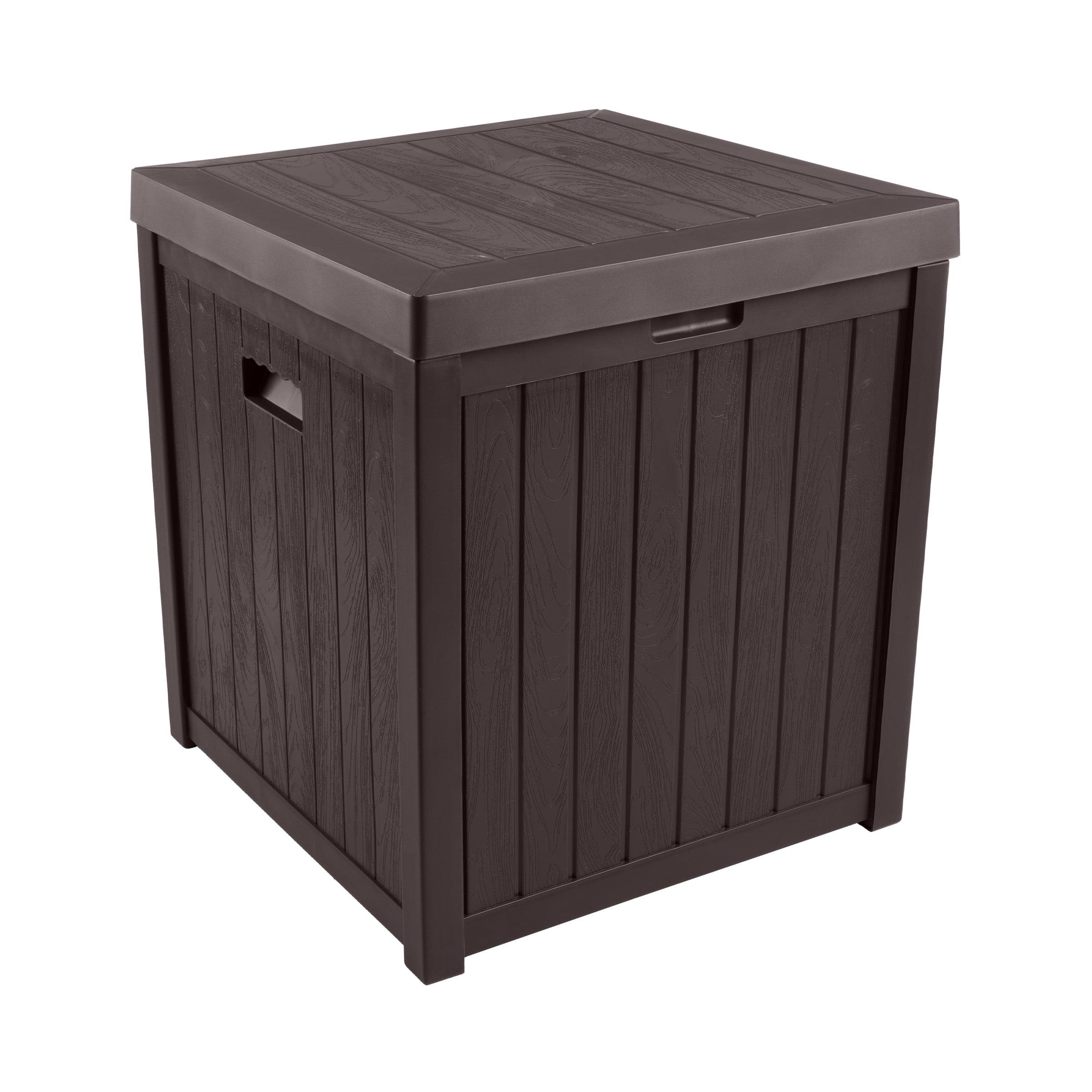 Outdoor Storage Box - 50 Gallon Deck Box for Pool Accessories or Patio Furniture Cushions - Deck Boxes Outdoor Waterproof Fade-Resistant by Pure Garden