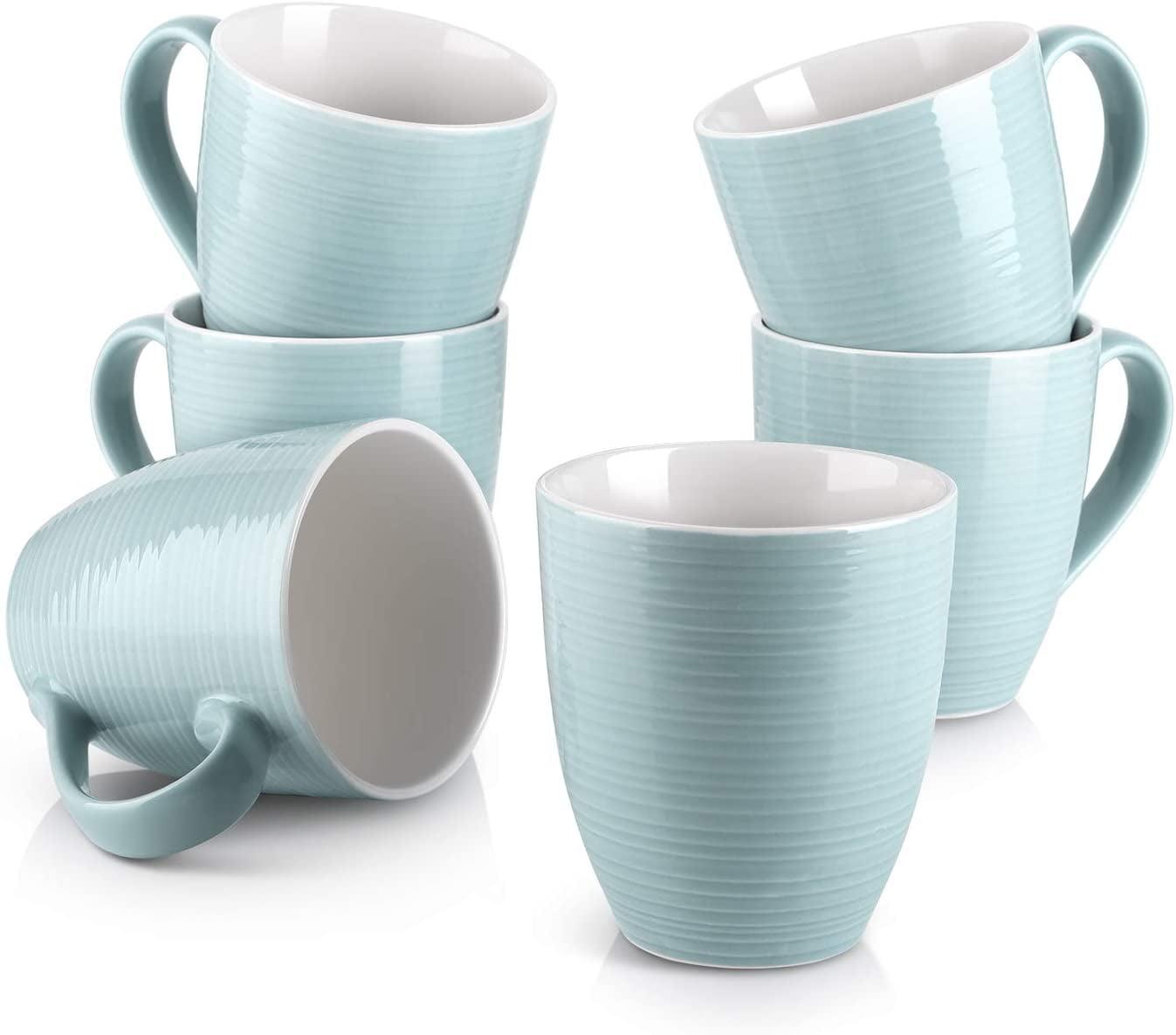 DOWAN DOWAN Ceramic Coffee Mug (Set of 6)