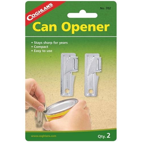 Nickel-Plated Foldable Pocket Can Opener Set