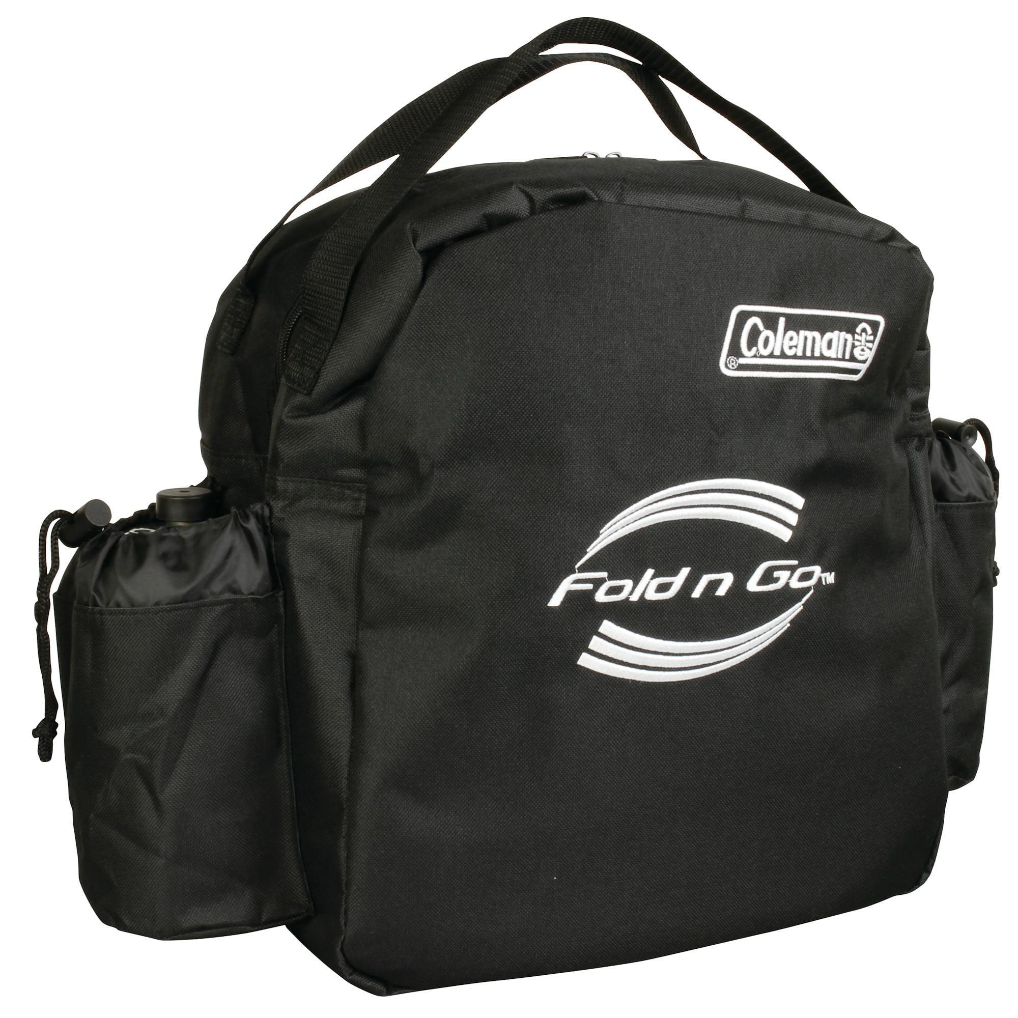 Coleman Camping Stove Fold N Go Carry Case W/ Padded Interior, Black, Fits Colem