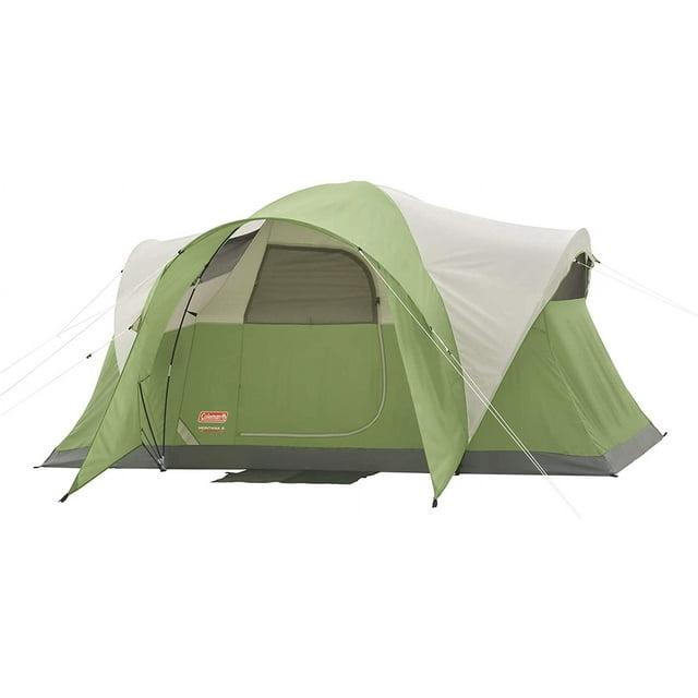 Coleman Montana 8-Person Dome Tent, 1 Room, Green