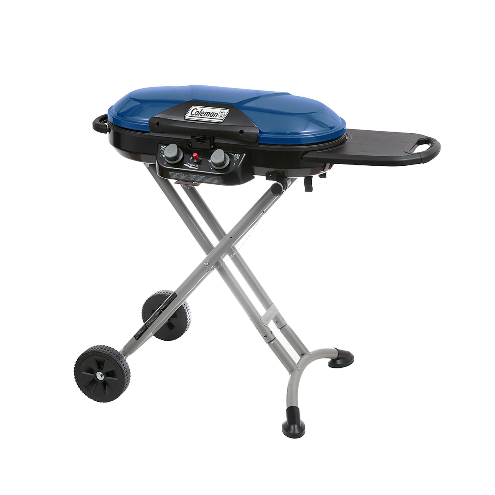 Coleman Blue and Black Portable Propane Gas Grill