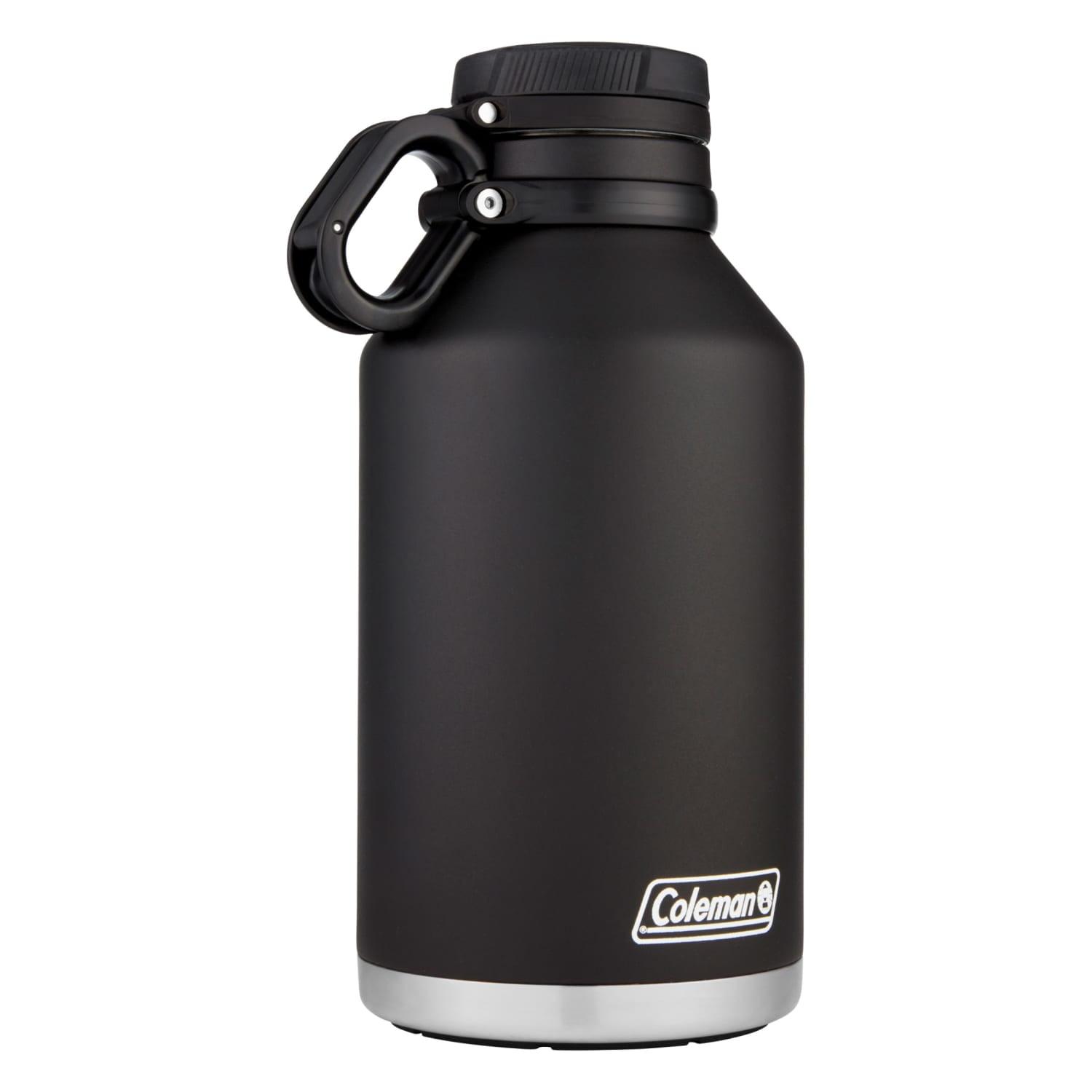 Coleman 64oz Black Stainless Steel Insulated Growler