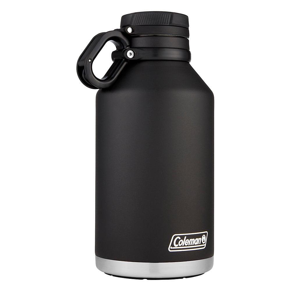 Coleman 64oz Black Stainless Steel Insulated Growler
