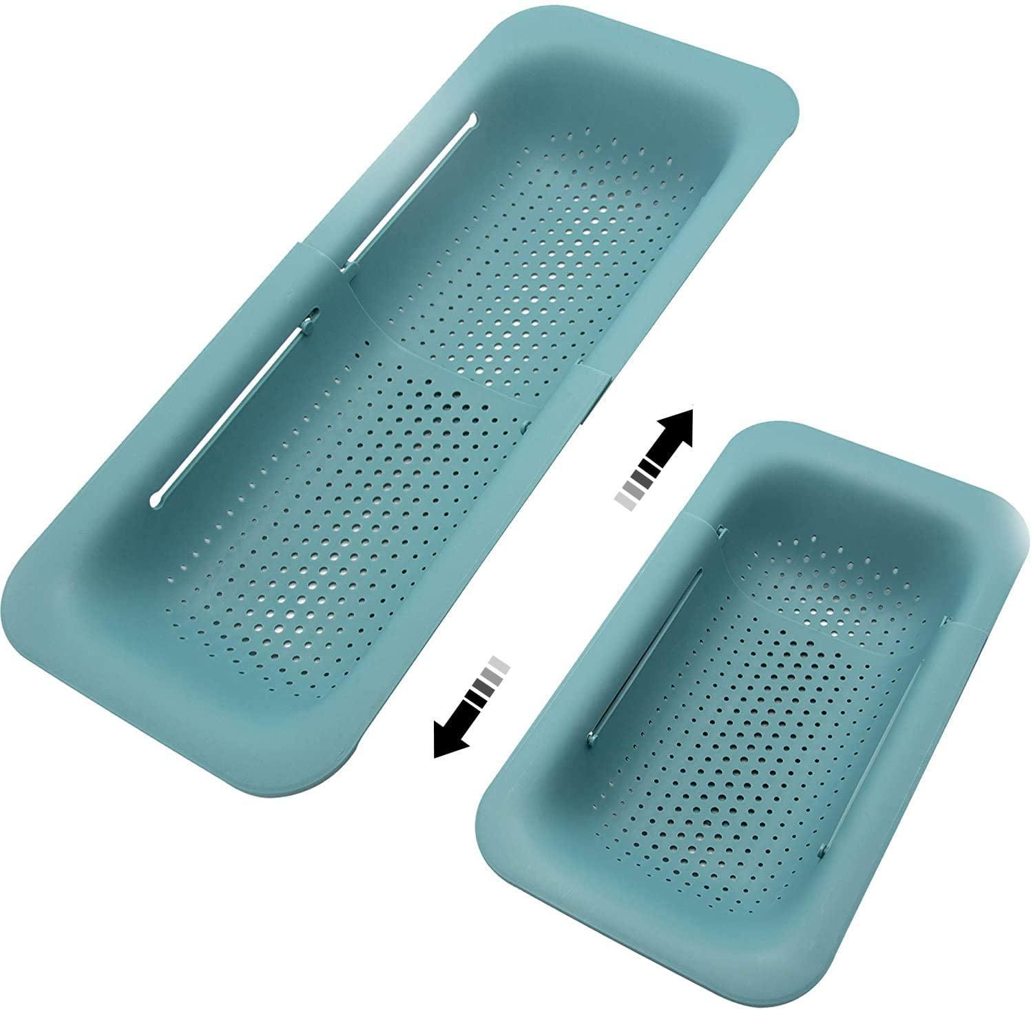 Collapsible Sink Colanders and Strainers Basket Over the Sink Colander Collapsible Colander (Green )