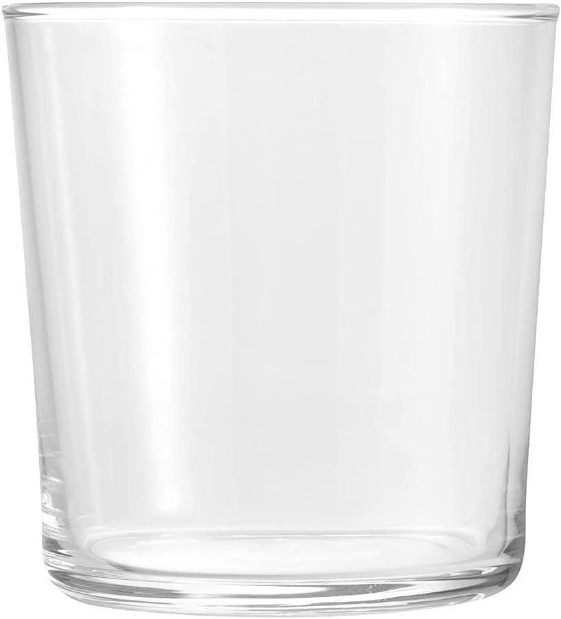 Bodega Clear Tempered Glass 12-Piece 12 oz Drinking Tumblers