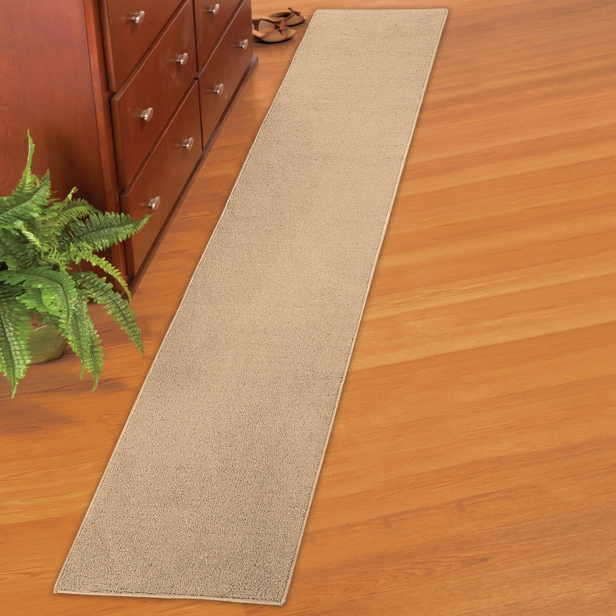 Collections Etc Extra Long Skid-Resistant Floor Hallway Kitchen Runner Rug