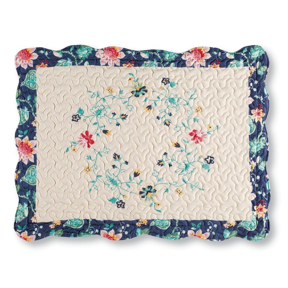 Winston Brands Felicity Floral Diamond Microfiber Pillow Sham