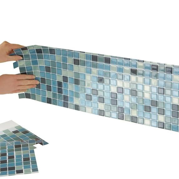 Winston Brands Mosaic 10'' W x 10'' L Gel Peel and Stick Mosaic Tile