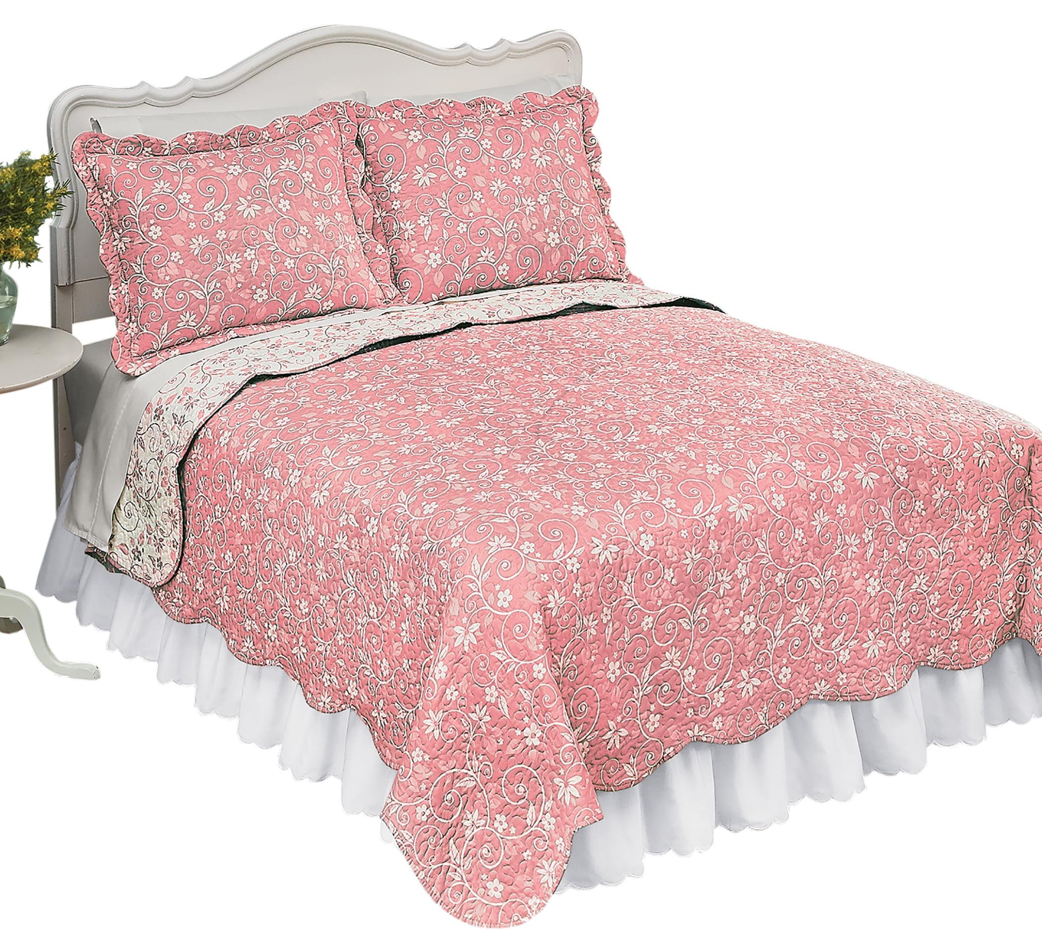Winston Brands Floral Rose Floral Quilt