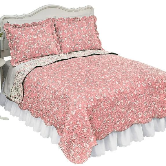 Winston Brands Floral Rose Floral Quilt