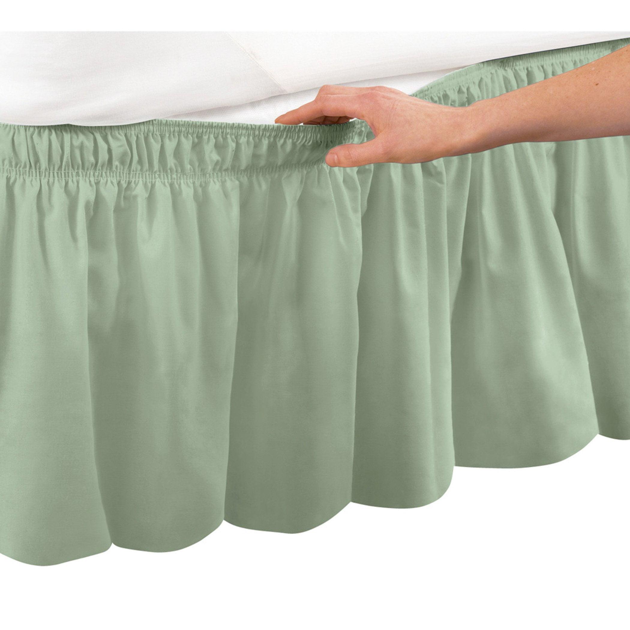 Ruffled Wrap Around Bed Skirt