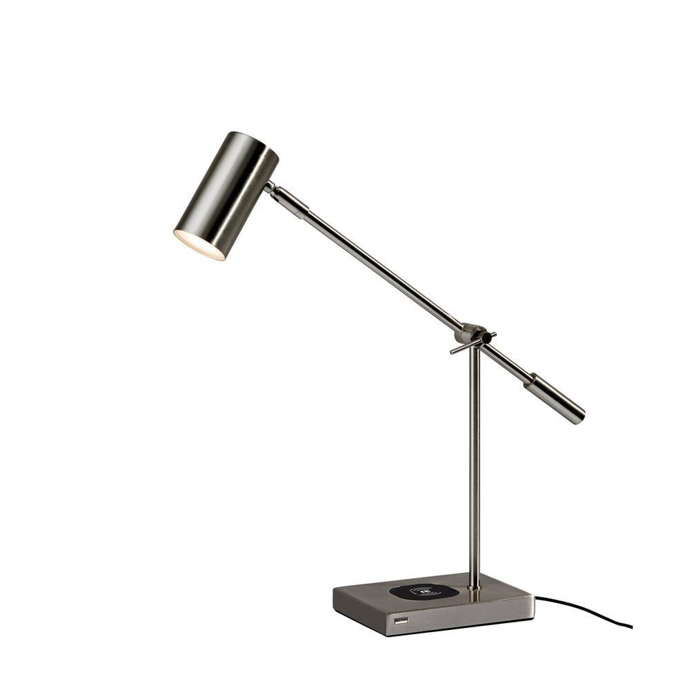 Flemings Adjustable Metal USB Desk Lamp