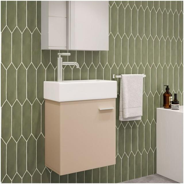 Colmer 18" Wall-Mounted Bathroom Vanity