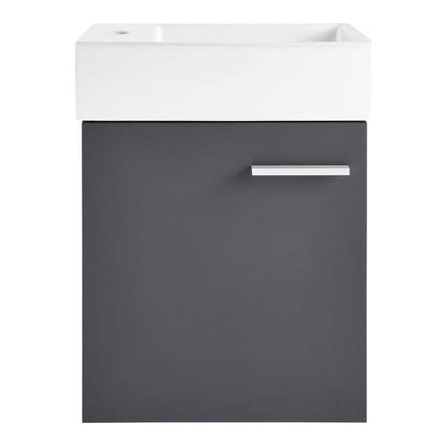 Colmer 18" Wall-Mounted Bathroom Vanity