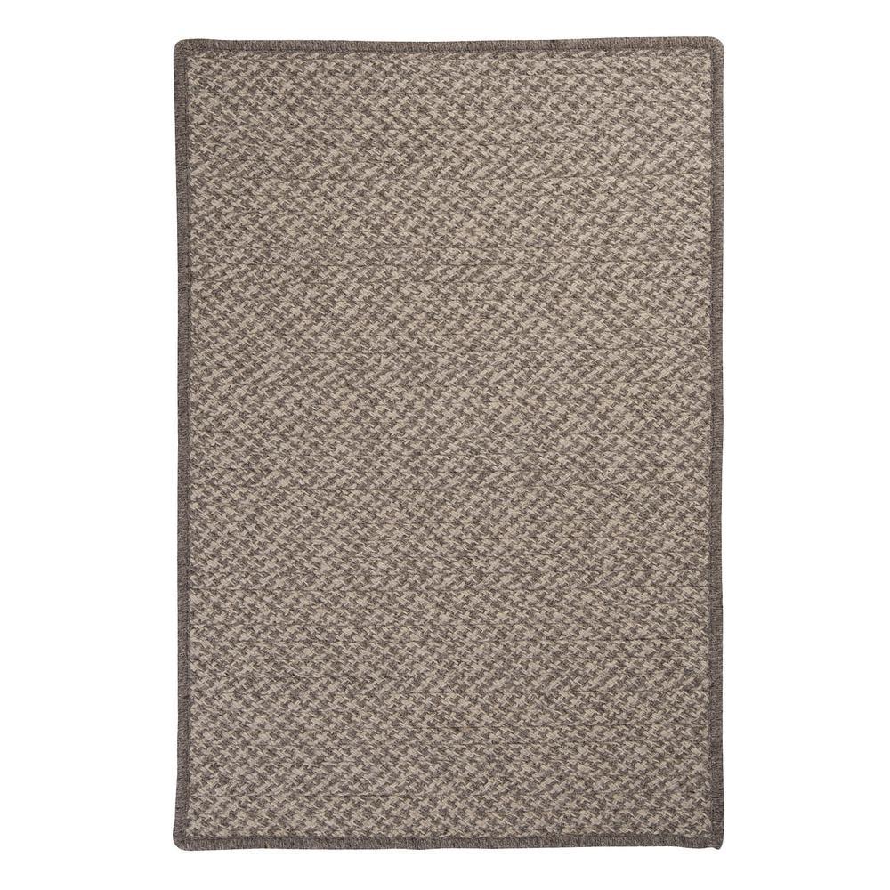 Colonial Mills Natural Wool Houndstooth - Latte 5'x7'
