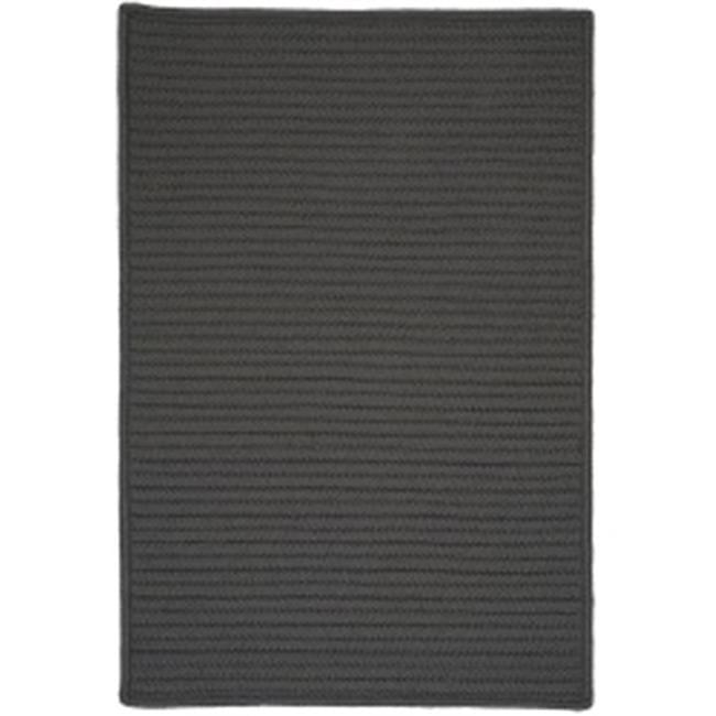 Gray Braided Reversible Synthetic 5' x 8' Outdoor Rug