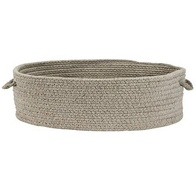 Colonial Mills Sunbrella Solid Ash 16x16x11 Basket