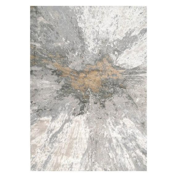 Nuloom Kira Pet Friendly Machine Washable Geometric Area Rug, 2' x 3', Grey