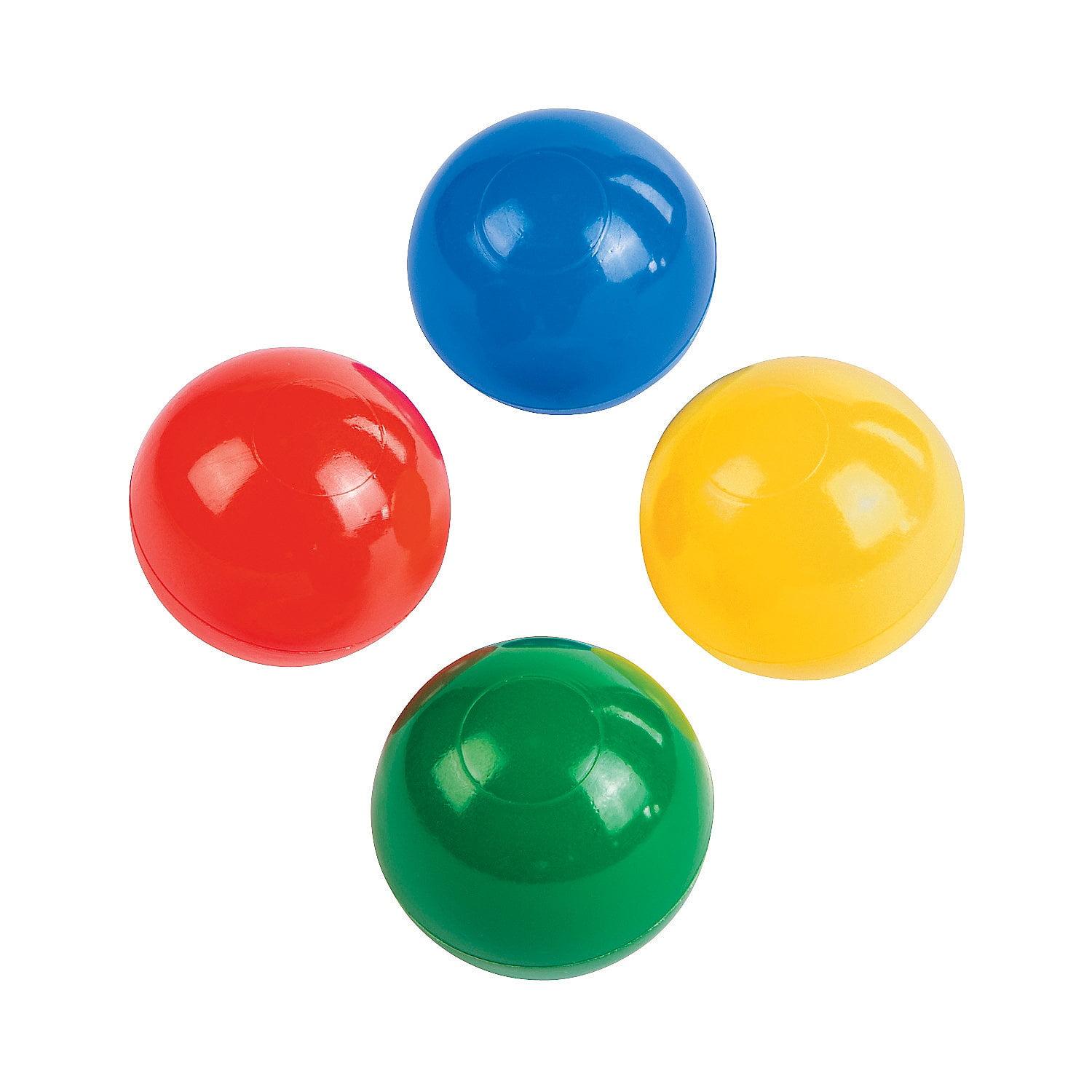 Fun Express Ball Pit Balls (100 Pack) Assorted Colors
