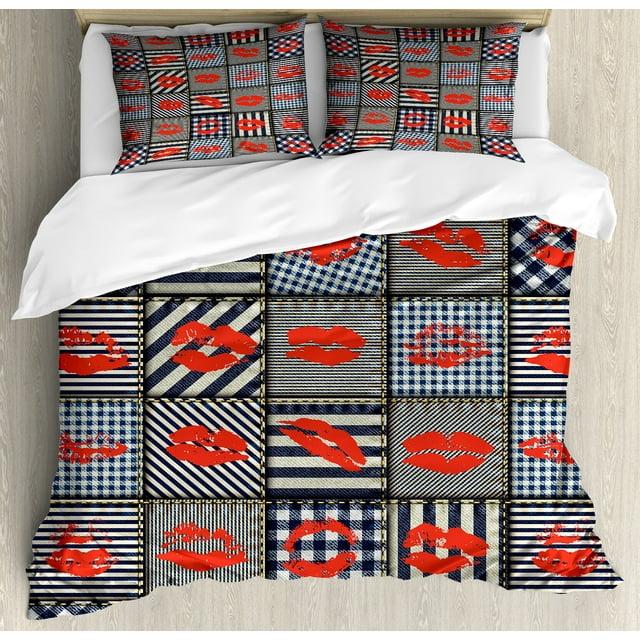 Modern & Contemporary Patchwork Duvet Cover Set