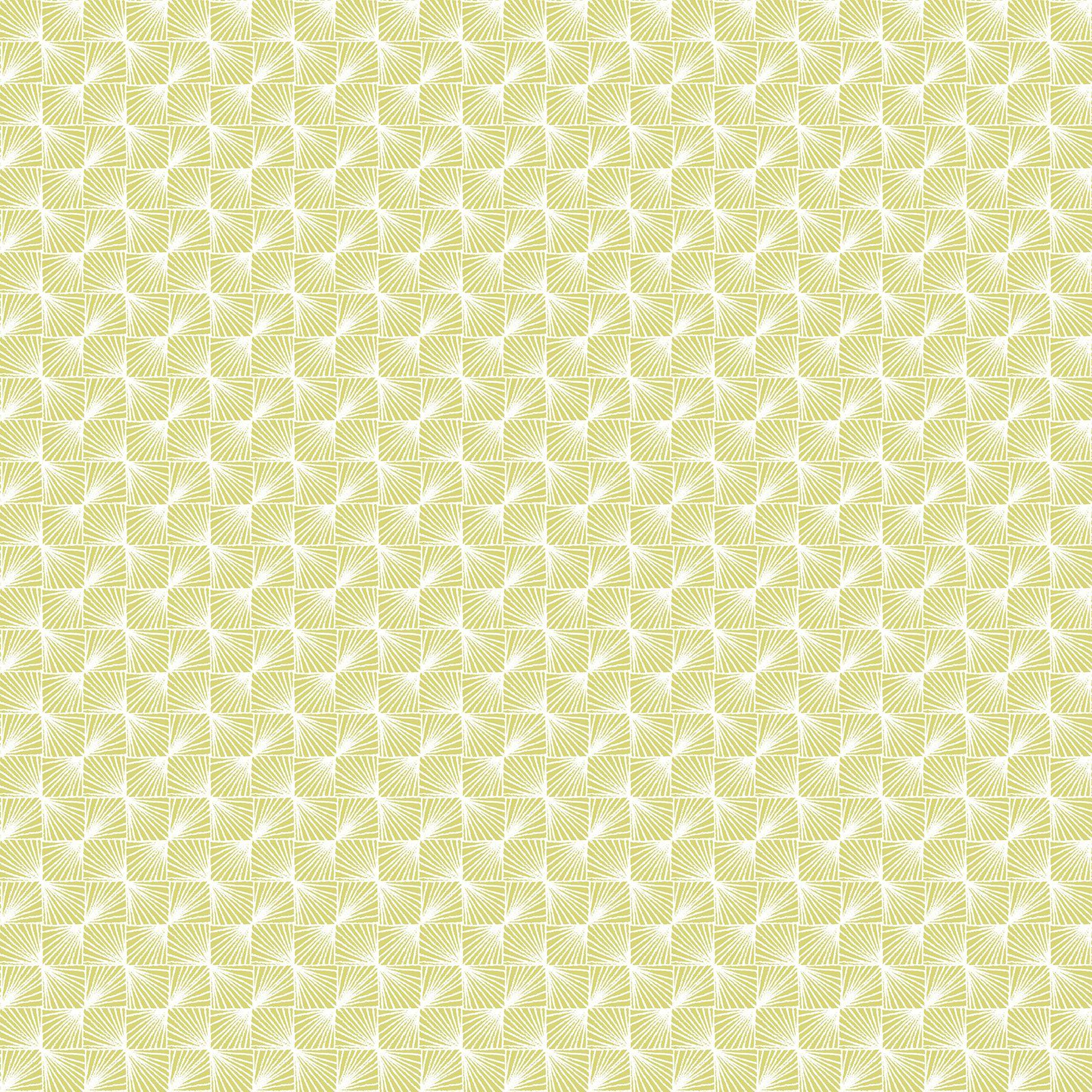 Coloroll Stockholm Lime Geometric Wallpaper