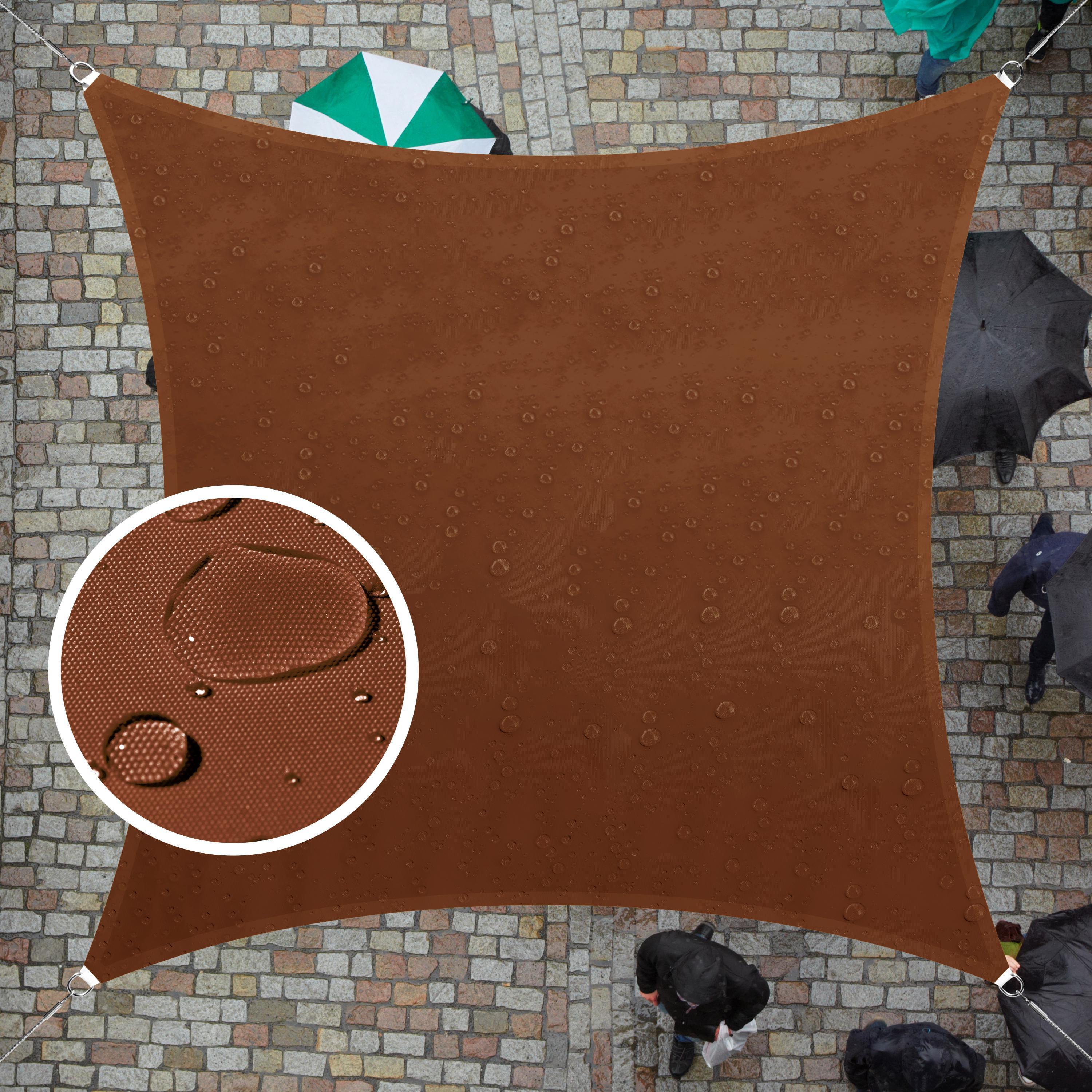 ColourTree Waterproof 7' x 12' Rectangle Shade Sail