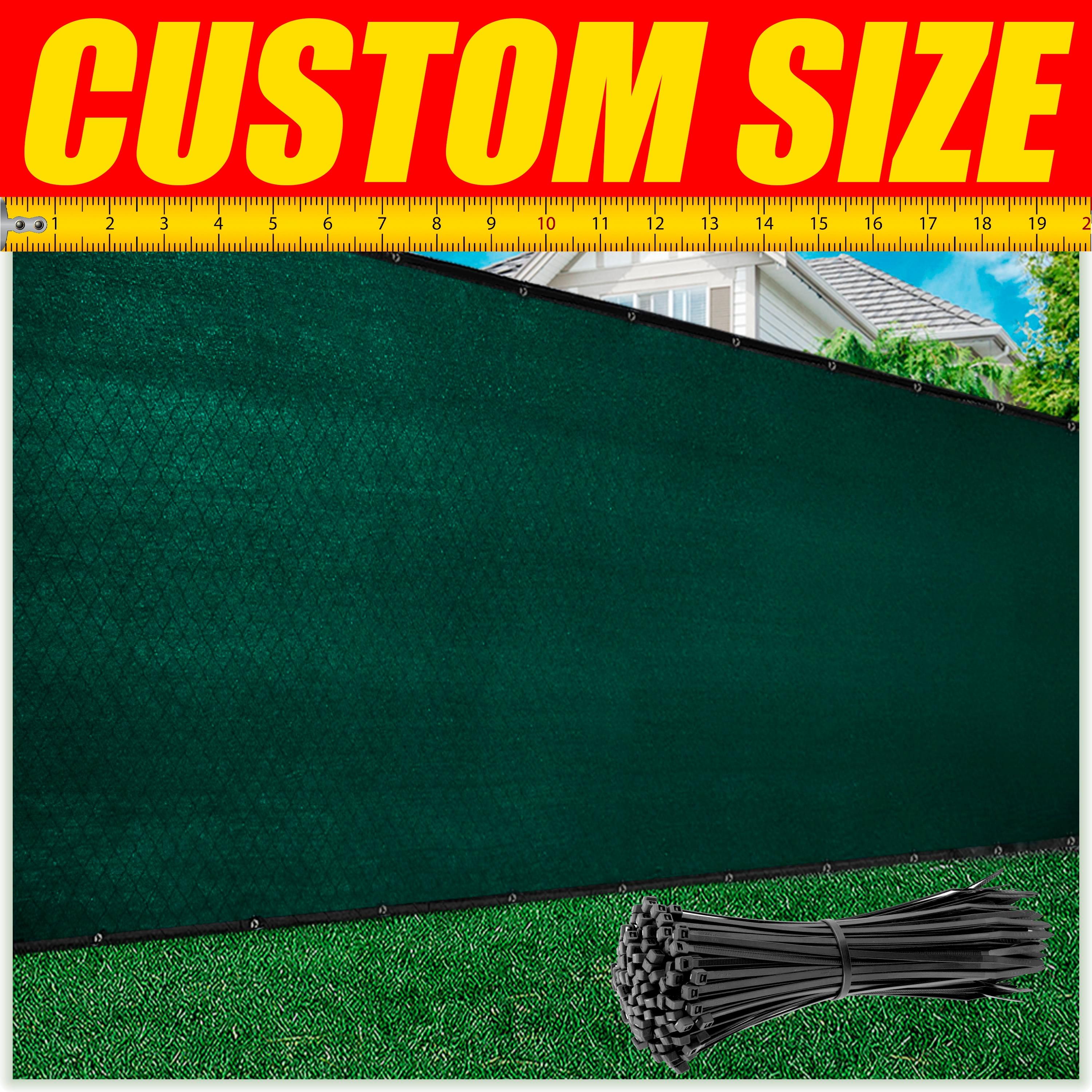 ColourTree Colour Tree Privacy Screen & Windscreen Fabric Cover – Durable Outdoor Fence Protection, UV-Resistant, Easy Installation